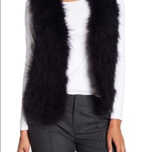 Club Monaco Genuine Feather Vest - Size XS